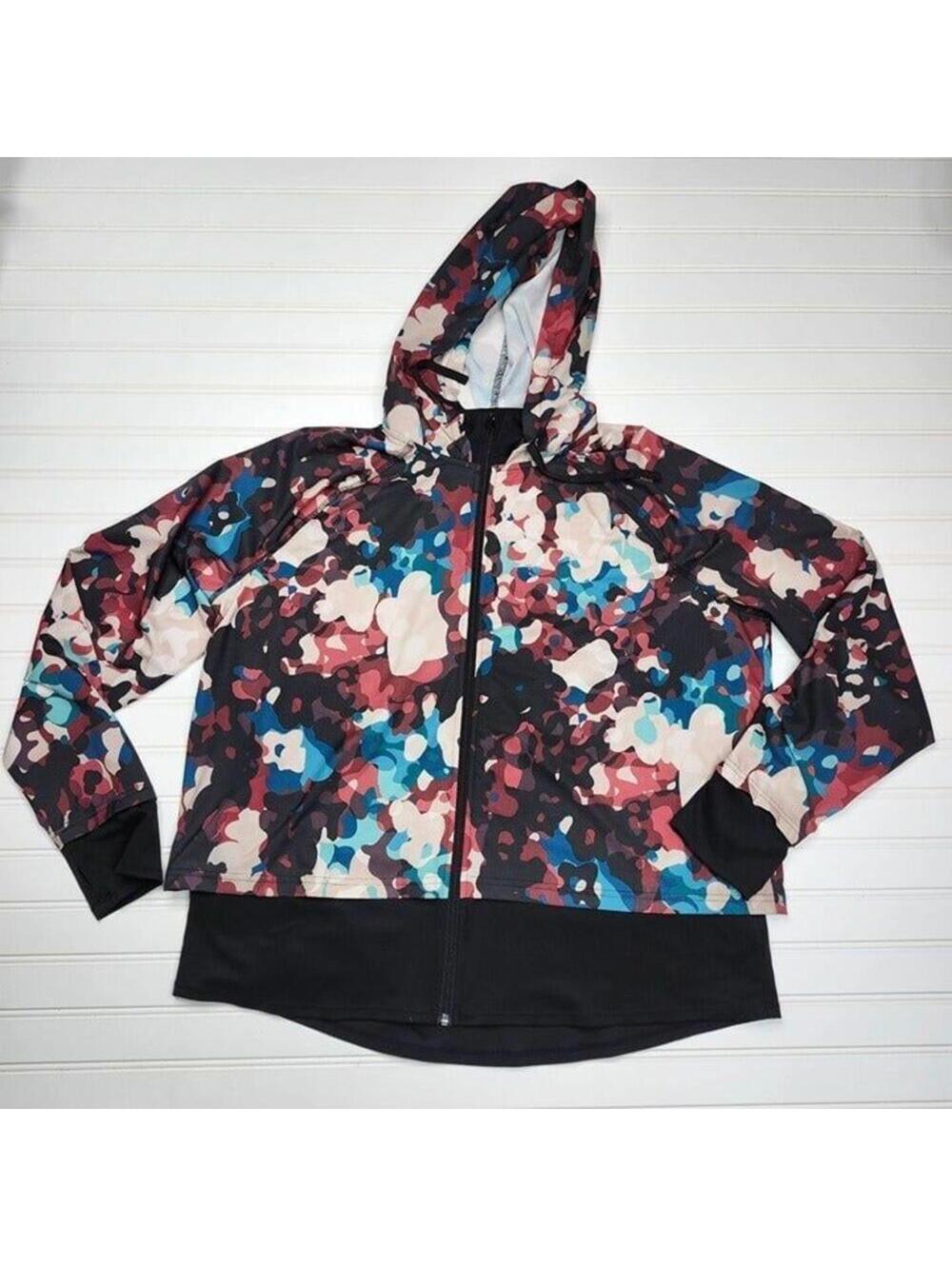 Xersion Women's Lightweight Hooded Jacket - XL